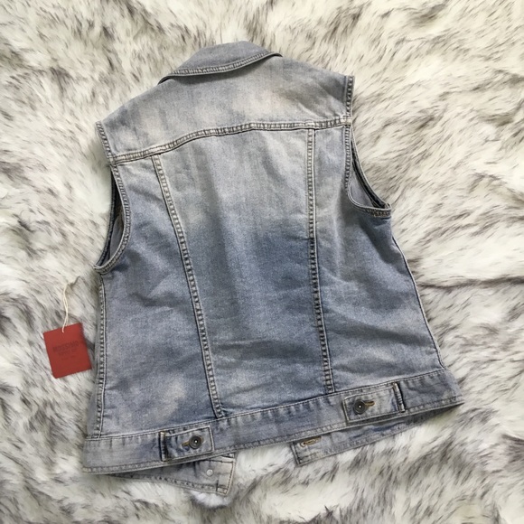 NWT Light Denim Vest - Picture 3 of 3